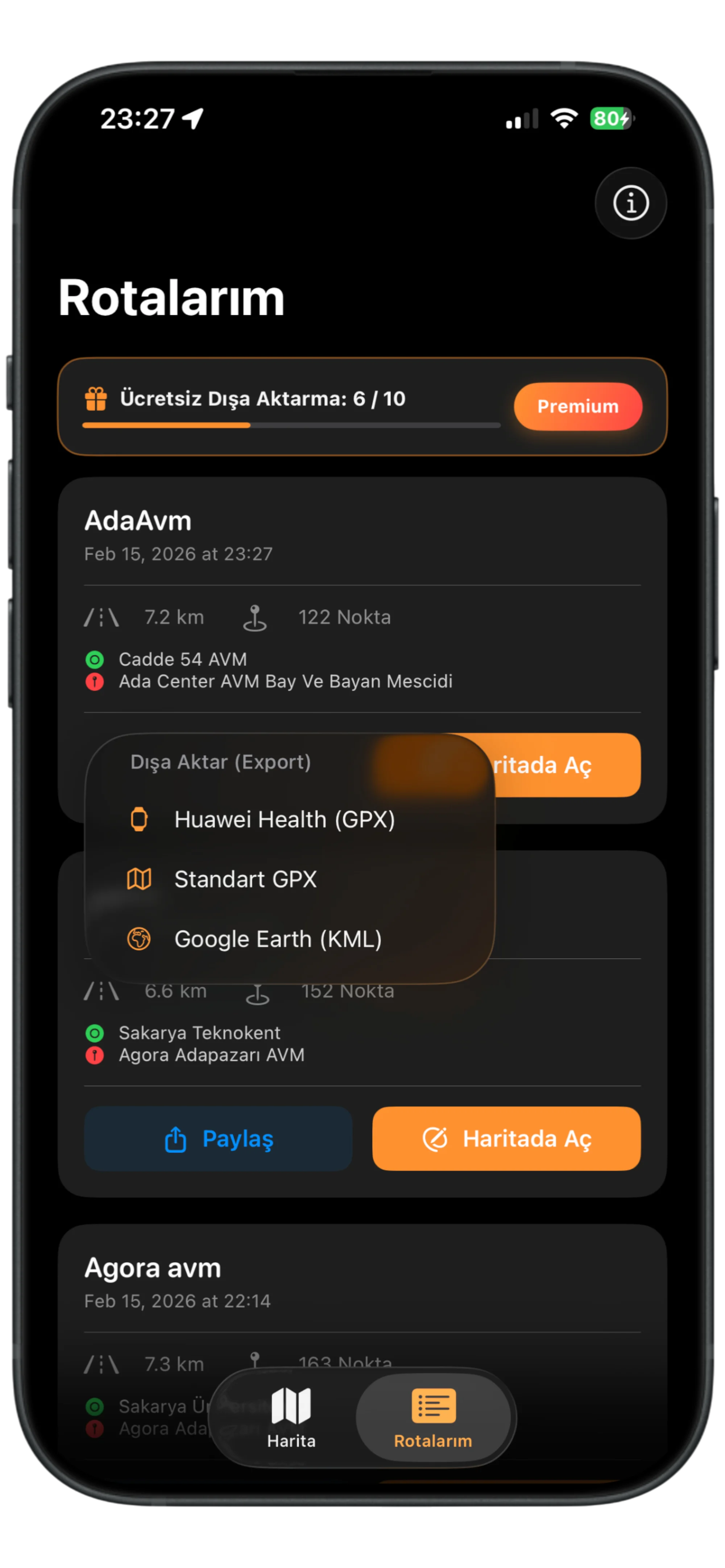 MotoRota iOS Ekran Görüntüsü 3