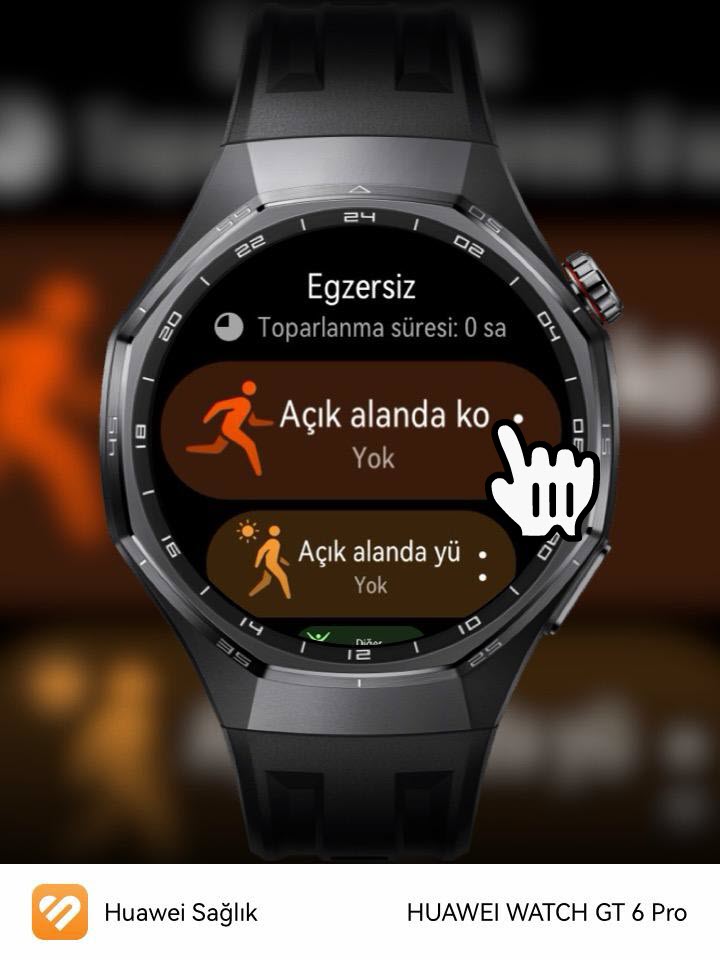 Saat Ekranı 2 Egzersiz Seçimi