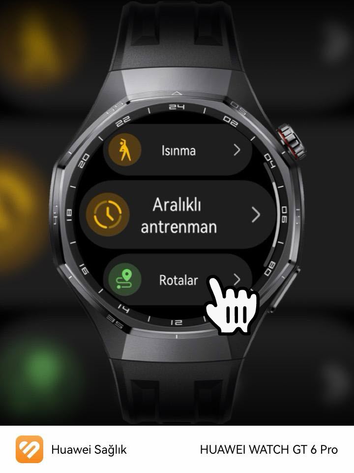 Saat Ekranı 4 Rotalar